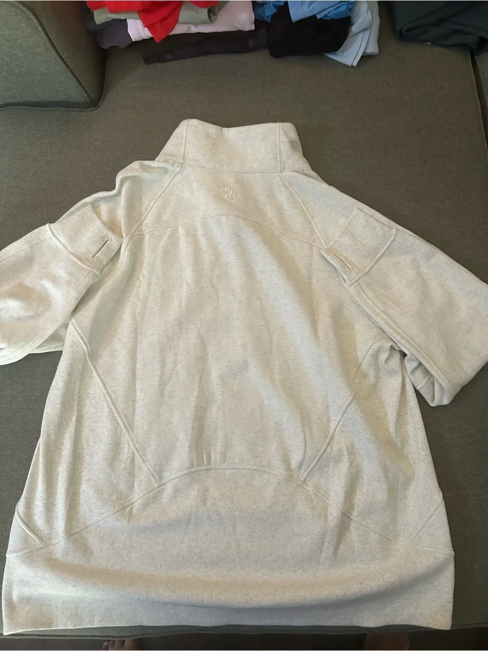 Lululemon NWT Scuba Oversized Funnel Neck Half Zip